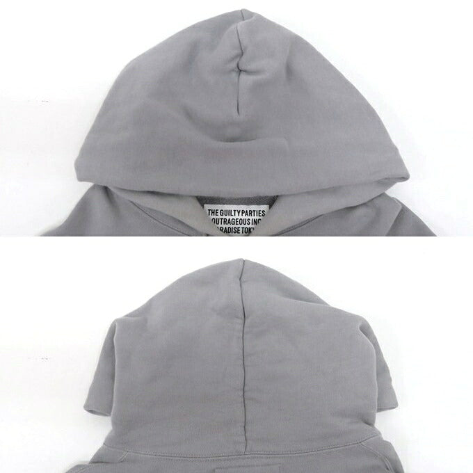 WACKO MARIA Mid Weight Pullover Hoodie Gray Size L
