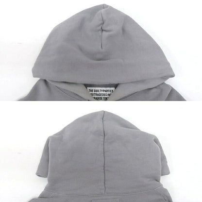 WACKO MARIA Mid Weight Pullover Hoodie Gray Size L