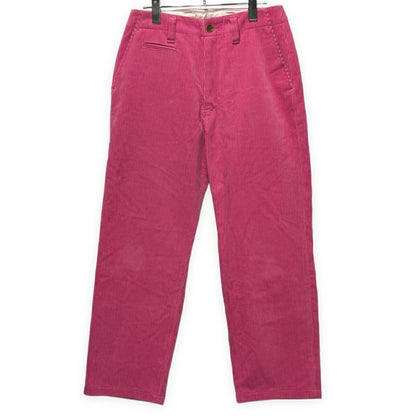 BRU NA BOINNE George Coal Corduroy Pants Pink Size S