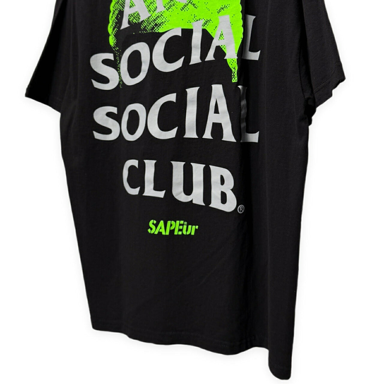 ANTI SOCIAL SOCIAL CLUB SAPEUR Rodman T-Shirt Black Size XL