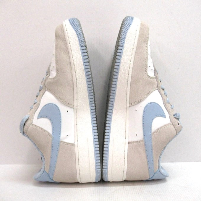 NIKE AIR FORCE 1 Low '07 LV8 Bone Blue Sneakers Size 27cm