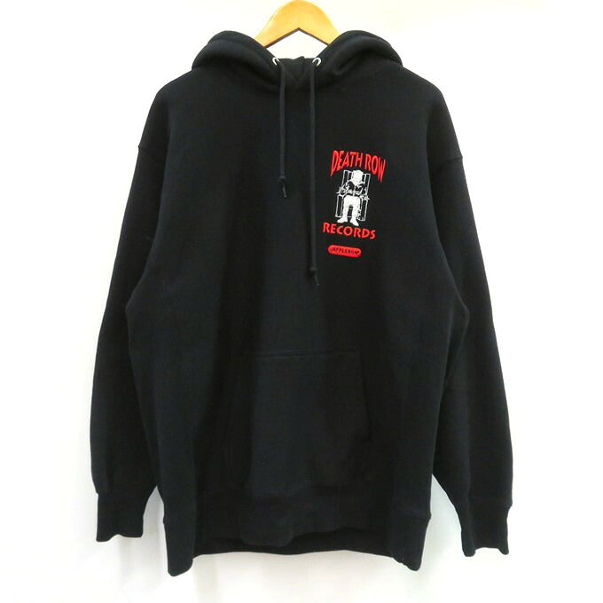 APPLEBUM x Death Row Records Pullover Hoodie Black Size XXL