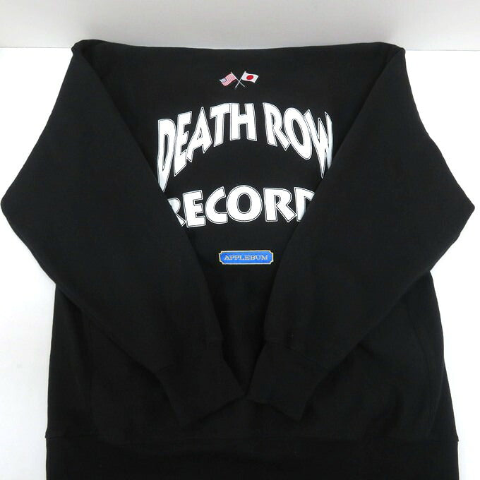 APPLEBUM x Death Row Records Pullover Hoodie Black Size XXL