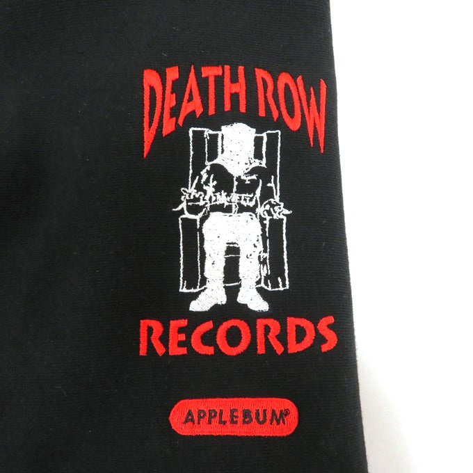 APPLEBUM x Death Row Records Pullover Hoodie Black Size XXL