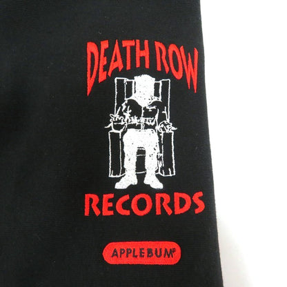 APPLEBUM x Death Row Records Pullover Hoodie Black Size XXL