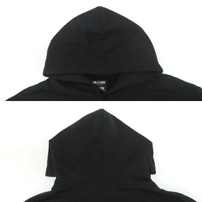 WILDSIDE YOHJI YAMAMOTO x WIND AND SEA Hoodie Black Size 3