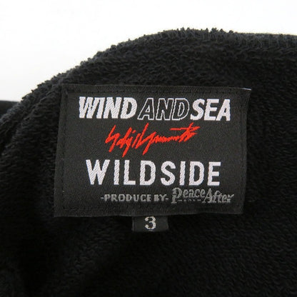 WILDSIDE YOHJI YAMAMOTO x WIND AND SEA Hoodie Black Size 3