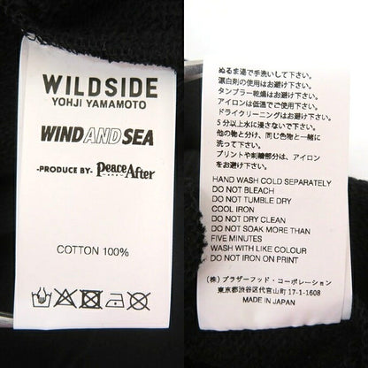 WILDSIDE YOHJI YAMAMOTO x WIND AND SEA Hoodie Black Size 2