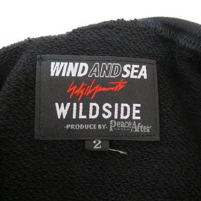 WILDSIDE YOHJI YAMAMOTO x WIND AND SEA Hoodie Black Size 2
