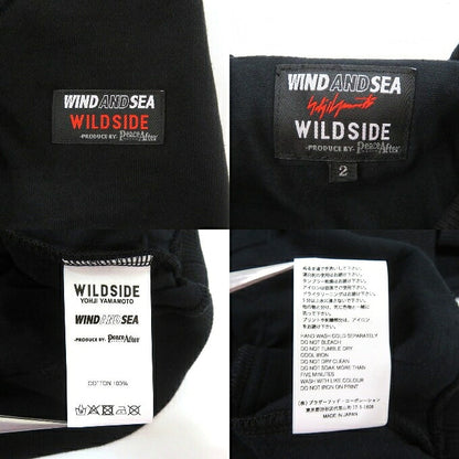 WILDSIDE YOHJI YAMAMOTO x WIND AND Sweatshirt Black Size 2