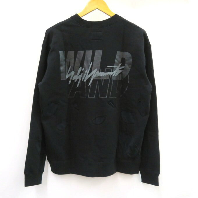 WILDSIDE YOHJI YAMAMOTO x WIND AND Sweatshirt Black Size 2