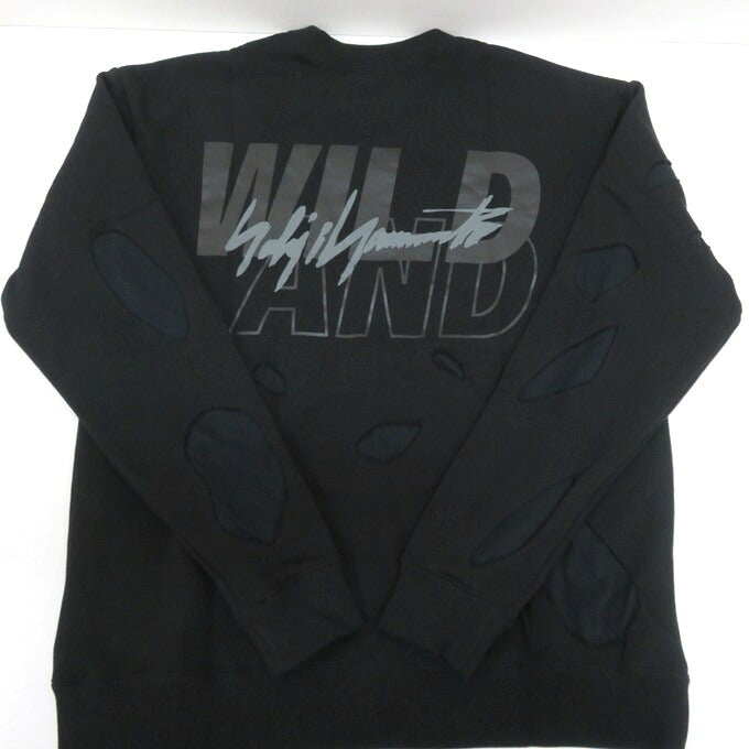 WILDSIDE YOHJI YAMAMOTO x WIND AND Sweatshirt Black Size 2