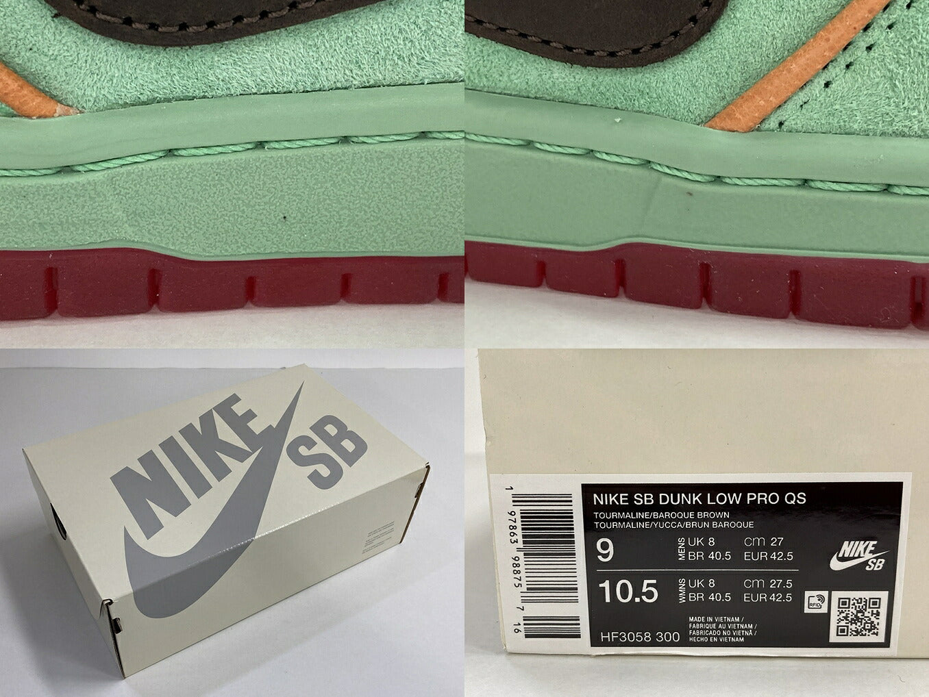 NIKE SB Dunk Low Pro QS Sneakers Multi Size 27cm