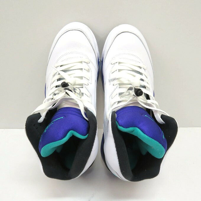NIKE AIR JORDAN 5 Retro OG "Grape" Sneakers Multi Size 28cm