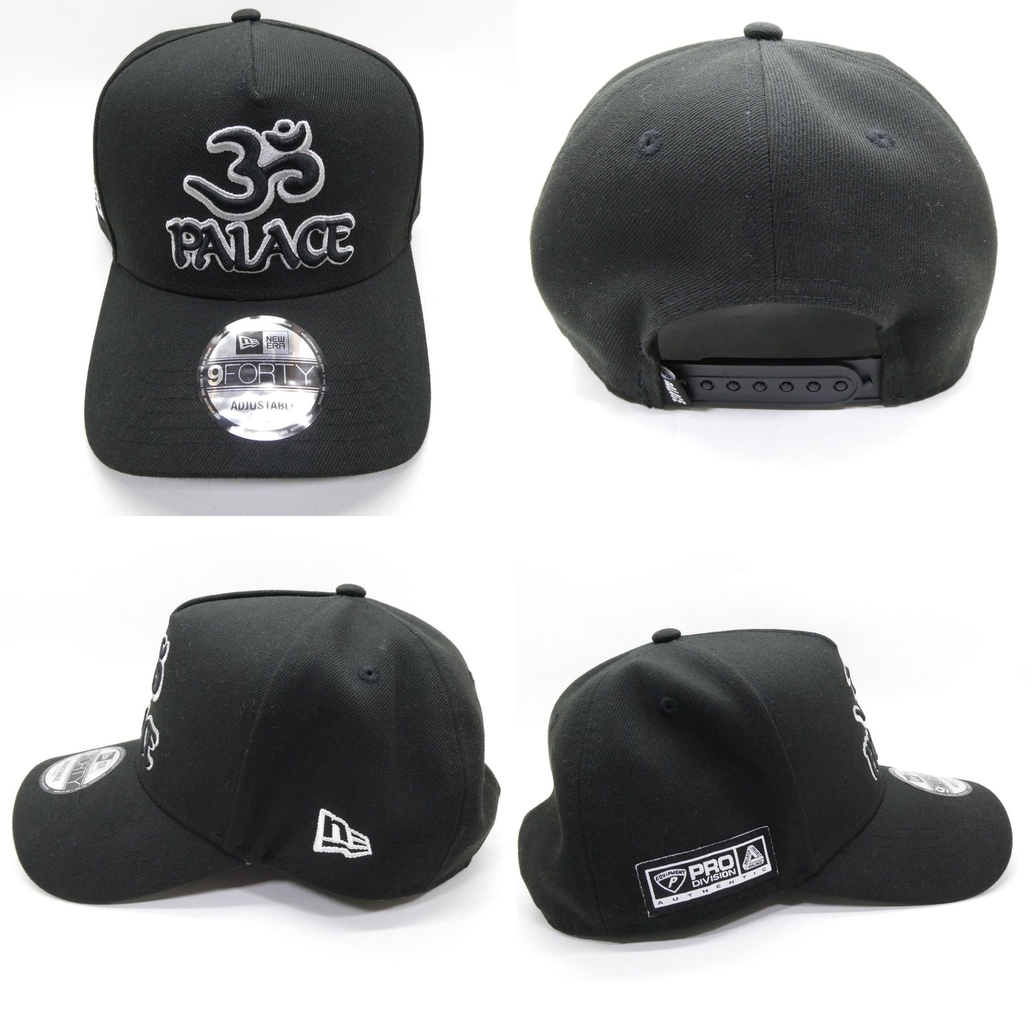 PALACE SKATEBOARDS x New Era A-Frame Cap Black Size ONE SIZE