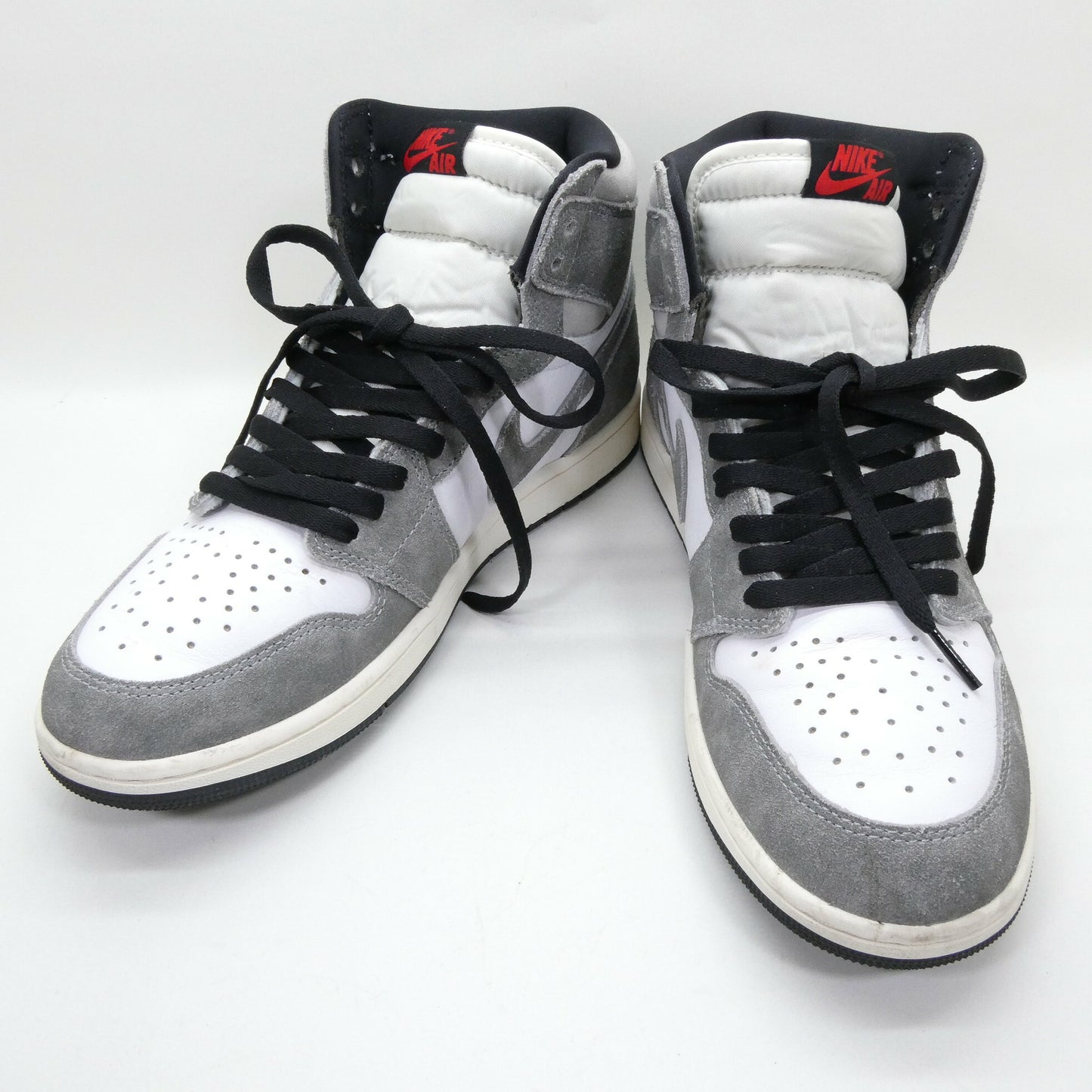 NIKE AIR JORDAN 1 Retro High OG Gray White Sneakers Multi