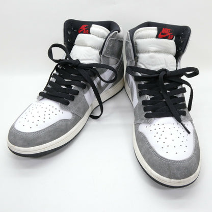 NIKE AIR JORDAN 1 Retro High OG Gray White Sneakers Multi