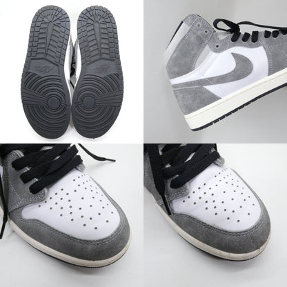 NIKE AIR JORDAN 1 Retro High OG Gray White Sneakers Multi