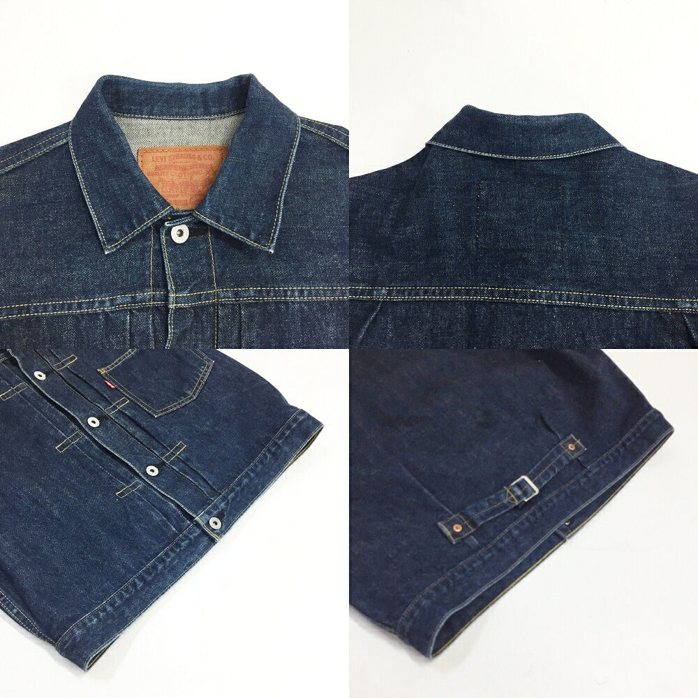 Levi's 71506 XX 1st Type WWII Denim Jacket Indigo Size 38