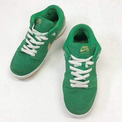 NIKE SB Dunk Low "Patrick's Day Green Sneakers Size 26