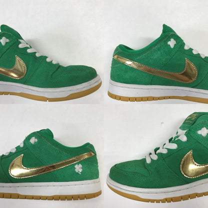 NIKE SB Dunk Low "Patrick's Day Green Sneakers Size 26