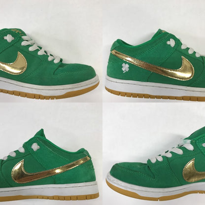NIKE SB Dunk Low "Patrick's Day Green Sneakers Size 26