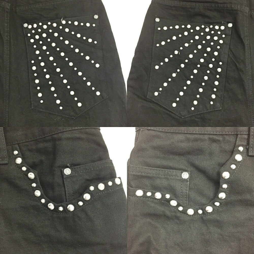 DAVRILSUPPLY Baggy Black Denim Jeans Size L