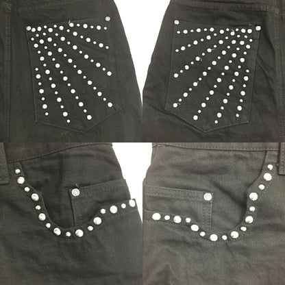 DAVRILSUPPLY Baggy Black Denim Jeans Size L