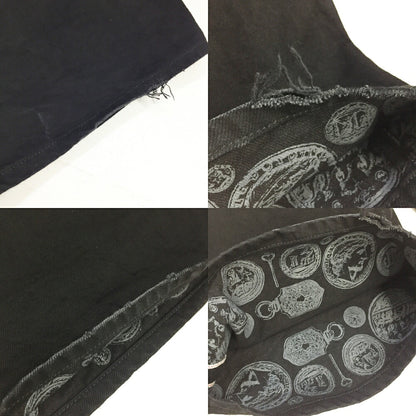 DAVRILSUPPLY Baggy Black Denim Jeans Size L