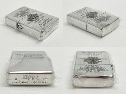 Zippo Harley Davidson 95th Anniversary Silver Lighter