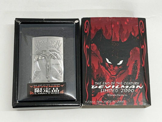 Zippo 1998 Devilman Limited Edition Silver Lighter