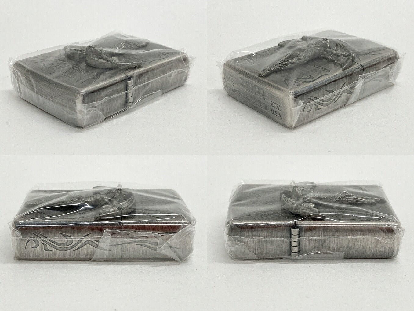 Zippo 1998 Devilman Limited Edition Silver Lighter