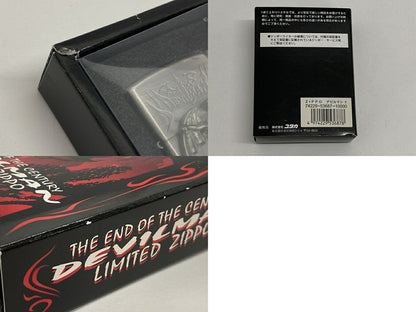 Zippo 1998 Devilman Limited Edition Silver Lighter