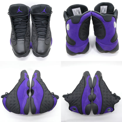 COURT PURPLE Nike Air Jordan 13 Retro Black Sneakers