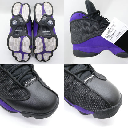 COURT PURPLE Nike Air Jordan 13 Retro Black Sneakers