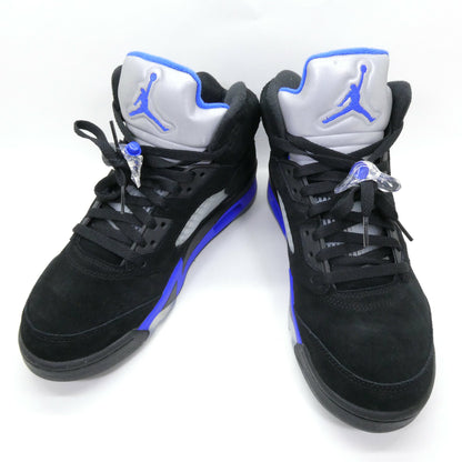 NIKE AIR JORDAN 5 Retro Black Racer Blue Sneakers