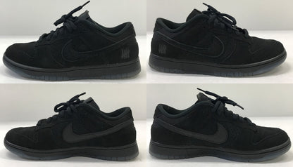 DUNK LOW SP DO Nike x UNDEFEATED Black Sneakers Size 28