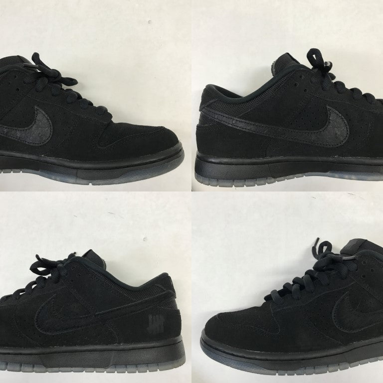 DUNK LOW SP DO Nike x UNDEFEATED Black Sneakers Size 28