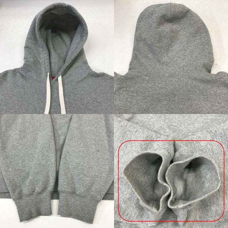 Supreme Small Box Logo Hoodie Gray Size XL