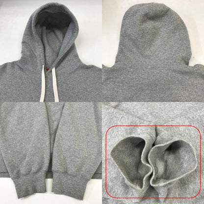 Supreme Small Box Logo Hoodie Gray Size XL