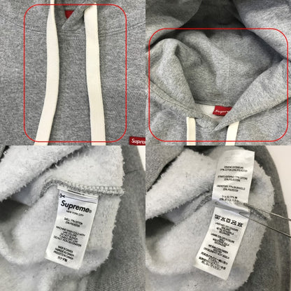 Supreme Small Box Logo Hoodie Gray Size XL