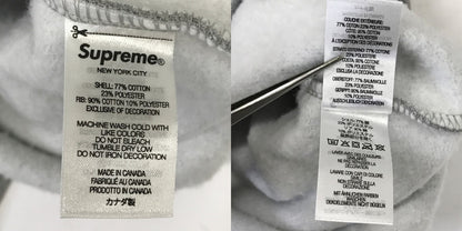Supreme BOX LOGO Crewneck Sweatshirt Heather Gray Size S