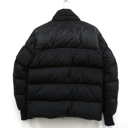 MONCLER 22AW BUGRANE Leather Trim Down Jacket Black Size 1
