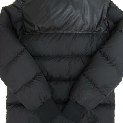 MONCLER 22AW BUGRANE Leather Trim Down Jacket Black Size 1