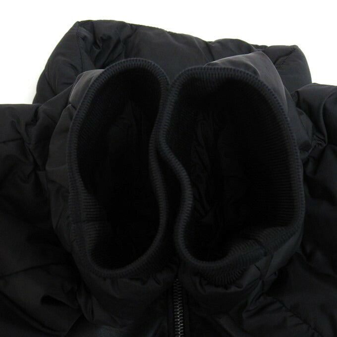 MONCLER 22AW BUGRANE Leather Trim Down Jacket Black Size 1