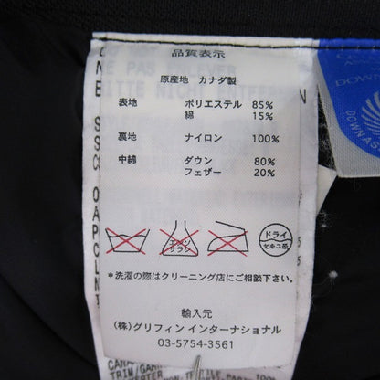 CANADA GOOSE Kamloops Down Jacket Black Size M