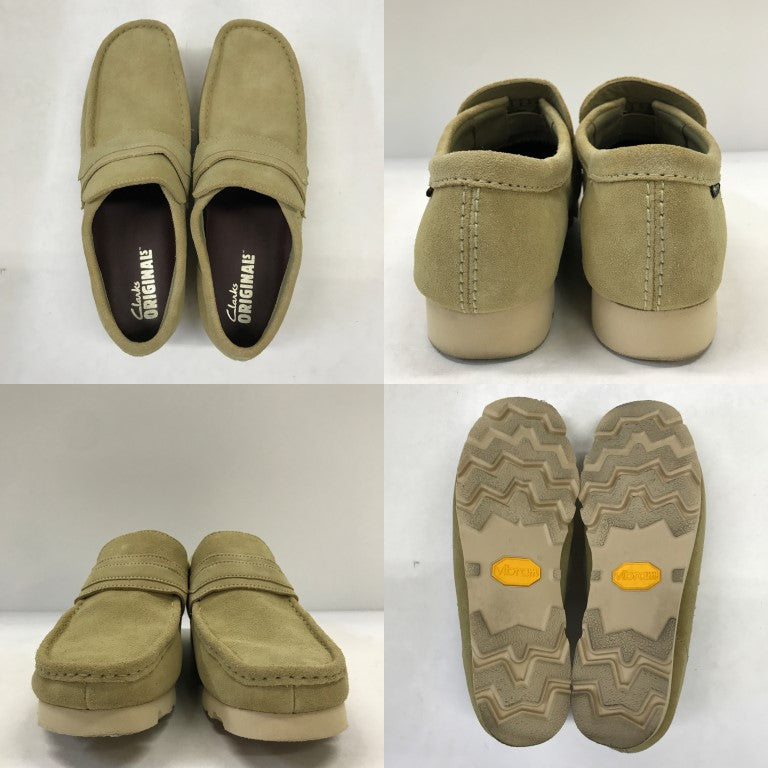 Clarks WallaLoafer GTX Maple Suede Loafer Beige Size 26.5