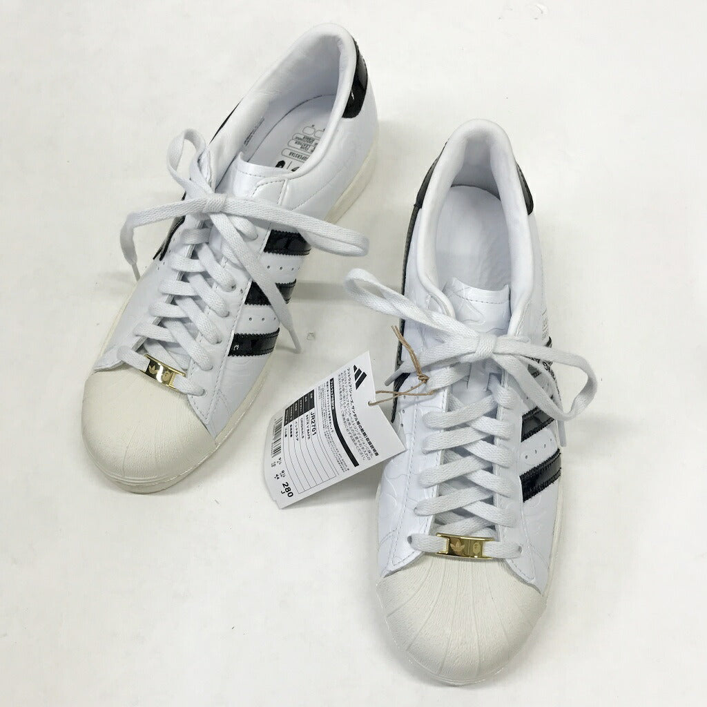 A BATHING APE x adidas Superstar V White Sneakers Size 28