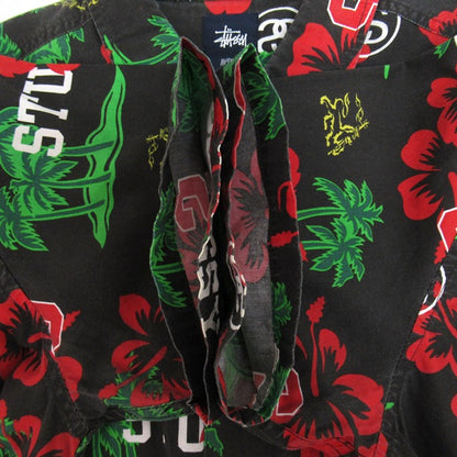 STUSSY Botanical Floral Aloha Shirt Multi Size M