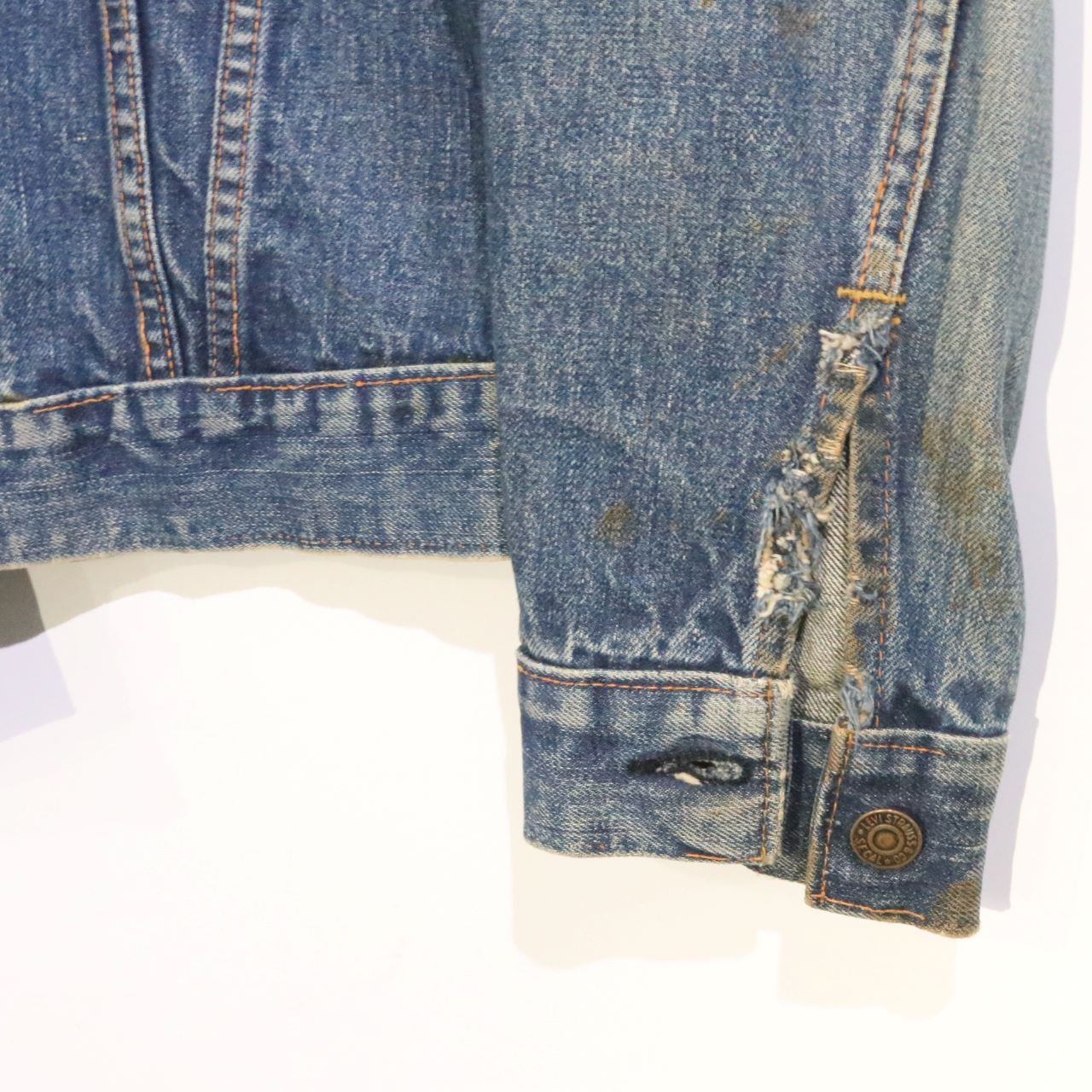 Levi's 60s 70s Vintage BIG-E 70505 Jacket Navy Size XS